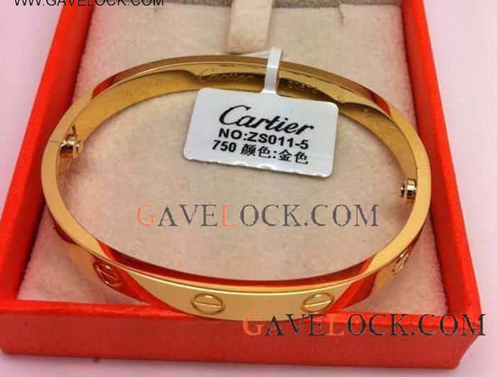 Replica Cartier Love Bracelet Yellow Gold - Free Shipping